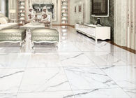 High Gloss White Glazed Porcelain Floor Tile 600x1200 Mm Easy Maintenance
