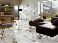 Agate Big Size Marble Look Porcelain Tile For Hotel Lobby Flooring / Home